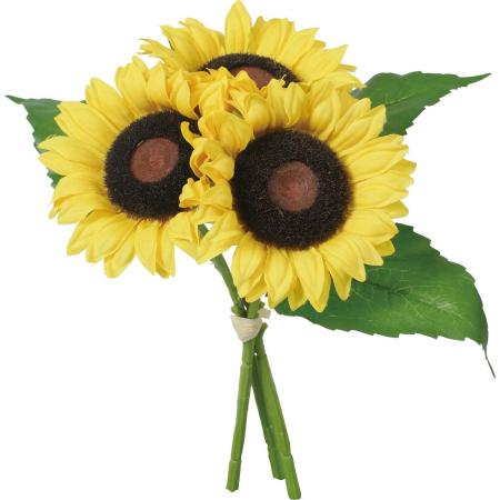 【造花】YDM/ロングヒマワリバンドル/FS-8353N/Y