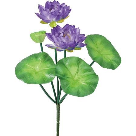 【造花】YDM/ロータスブッシュ パープル/FB-2696PU