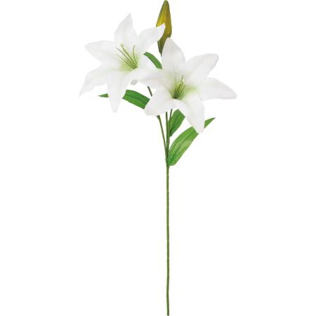 【造花】YDM/カサブランカ ホワイト/FA-7643W