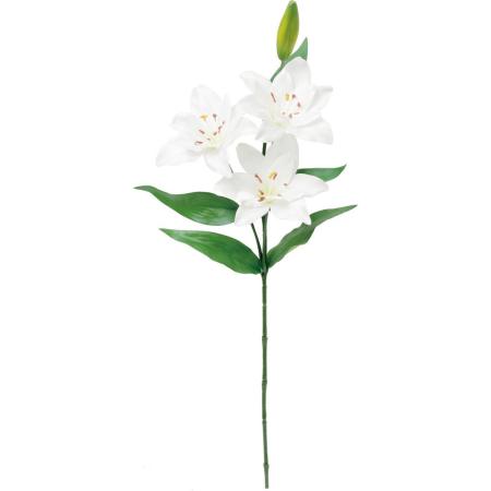 【造花】YDM/リリースプレー ホワイト/FA-7644W