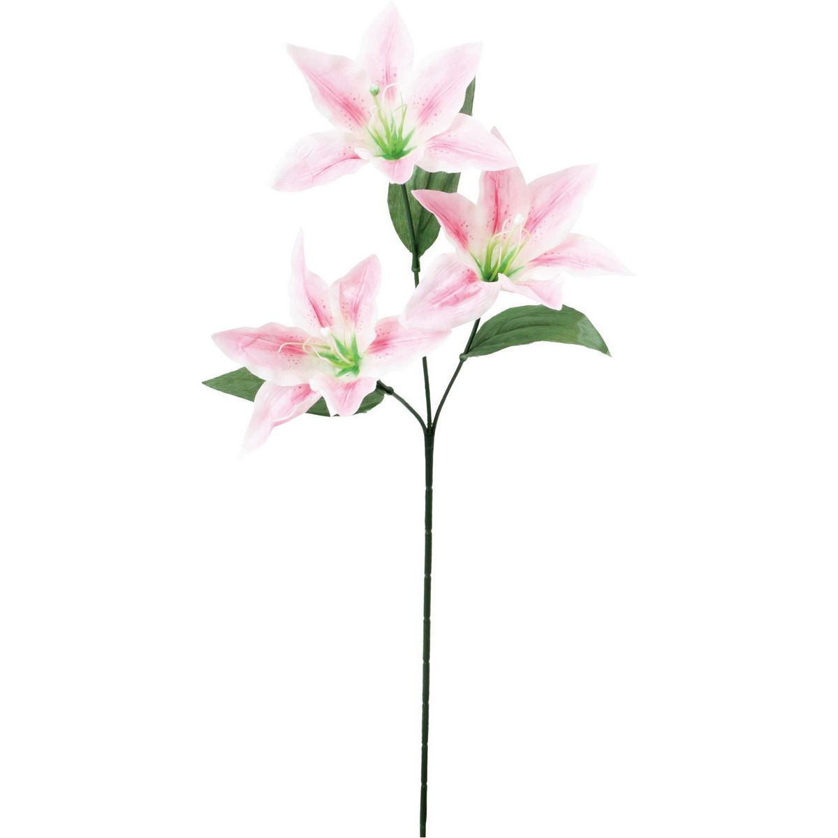 特価◎【造花】YDM/ユリ×3 ピンク/FF-3142P - 花材通販はなどんやアソシエ