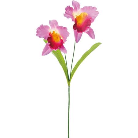 【造花】YDM/カトレア×2 ラベンダー/FF-3144LAV