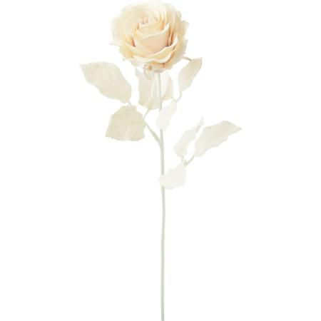 【造花】YDM/エトワールシングルローズ ベージュ/FS-6353BE