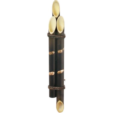 【造花】YDM/φ1.5cm門松ベース ブラック/FG-5537BLK