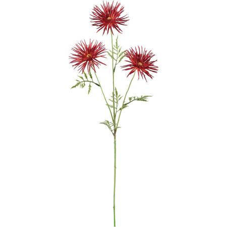 【造花】YDM/スパイダーマムスプレー レッドオレンジ/FA-7648R/O