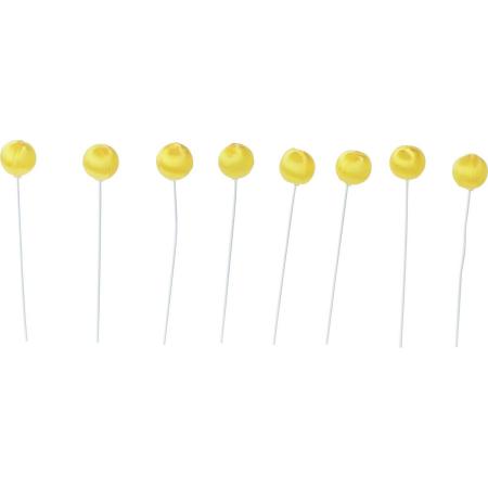 【造花】YDM/15mmサテンボールピック8P GO/NA-310
