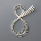 即日★大地農園/ラタン飾り・ひょうたん・小 シロ/73071-10