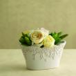 クレイ/FLOWER LINE 14L8.5W8　WHITE/120-566-100