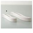クレイ/WAVE RECTANGLE　WHITE/155-056-100