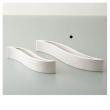 クレイ/WAVE RECTANGLE　WHITE/155-057-100