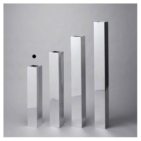 クレイ/ALUMINUMPILLAR80H SILVER/570-291-700 - 花材通販はなどんや