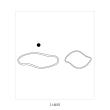 クレイ/plage oval 34L13W13H　WHITE/144-751-102