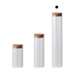 クレイ/Glass Cylinder with Cork CLEAR/777-402-000