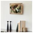 クレイ/Shabby wood frame NATURAL BROWN/680-035-202