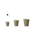 クレイ/Natural basic vase  NATURAL GREEN/144-140-420