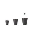 クレイ/Natural basic vase  NATURAL BROWN/144-142-200