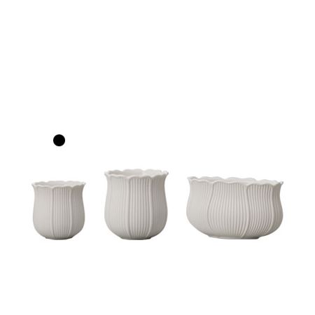 クレイ/colette 7φ7.5H WHITE/366-264-100 - 花材通販はなどんやアソシエ