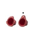 クレイ/medetakko_DARUMA 10.5L8.5W5.5H RED/175-345-500