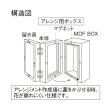 クレイ/Photo box [4]verticalWHITE/680-881-100