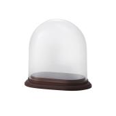 クレイ/OvalGlassDome with Wood 14L/777-172-202 - 花材通販はなどん