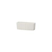 クレイ/Vertical rectangle14L5W5.5H WHITE/171-052-100