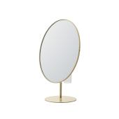 クレイ/mirror vase14.5L10W25H GOLD/510-505-902