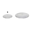 クレイ/Glass saucer10φ1H CLEAR/777-153-000