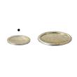 クレイ/Glass saucer10φ1H GOLD/777-153-903
