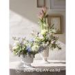 特価◎クレイ/Cecilia_12L7.5W11H WHITE/326-341-100