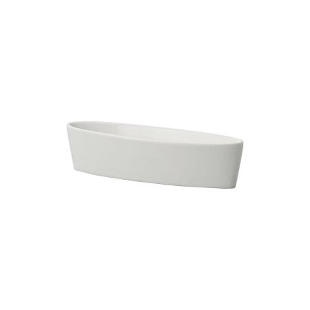 クレイ/WHITE VASE Oval_24L7W6H WHITE/366-602-100