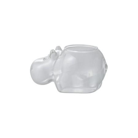 特価◎クレイ/Animals hippo_11.5L7W6.5H CLEAR/777-331-000
