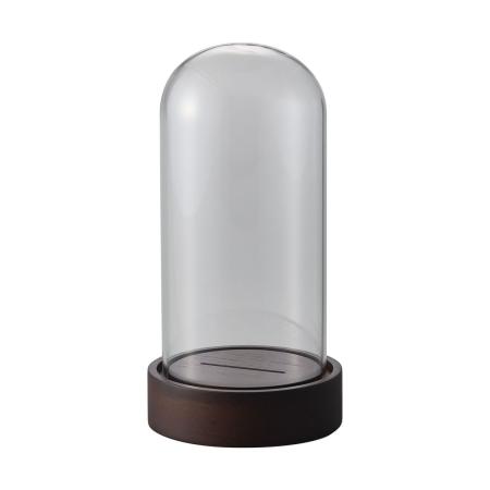 クレイ/Acrylic Stand Lighting Dome_10.5φ21H DARK BROWN/670-702-202