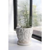 コベントガーデン/ホワイトアラベスクポット S/PR-12