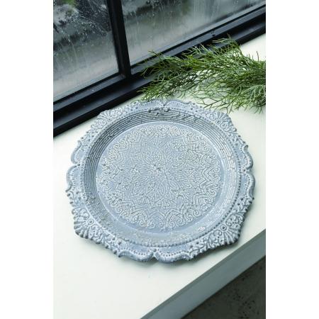 特価◎コベントガーデン/ダマスクレース・トレー ラウンド/BL-36