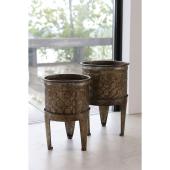 コベントガーデン/ﾋﾞｻﾞﾝﾂ･ﾌﾞﾛﾝｽﾞﾄﾗｲﾎﾟｯﾄｶﾊﾞｰ 2点ｾｯﾄ/BZ-22