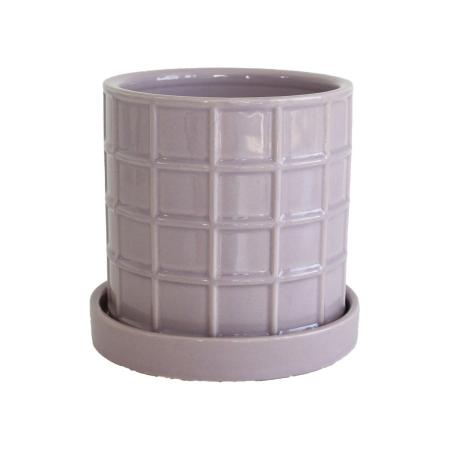 コベントガーデン/neulo タイルポット・モーヴS/CY-15