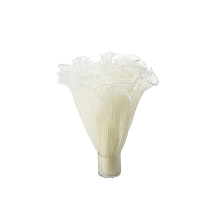 東京リボン/フリルプリーツパール 約28CM #156アイボリー/36-75807-156