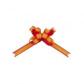 青山リボン/カスタムダブルループボウ 33X25マイ #015/2357-15 - 花材