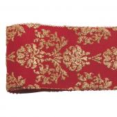 青山リボン/メタリックブリクソン(ワイヤーイリ) 40X7 #001/3166-1