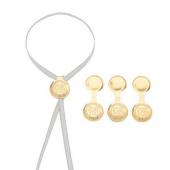 青山リボン/シールメタル (100ケイリ) #000/7118-0 - 花材通販はなどん