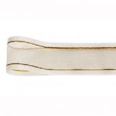 即日★青山リボン/ゴールドエッジミューズ 25mm×10m #019/3264-19