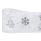 即日☆青山リボン/スノークイーン 40×7 #003/1679-3 - 花材通販はなど