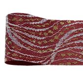 特価◎青山リボン/さざなみ 48×7 #018/1586-18 - 花材通販はなどんや