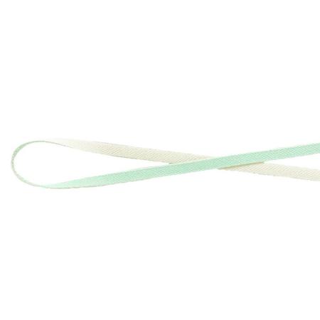 青山リボン/リバーシブルリーガル  ライトグリーン系  3×48 #670/491-670