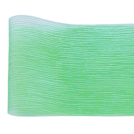 特価◎青山リボン/ワイドシャンブレー  ライトグリーン系  72×23 #005/497-5