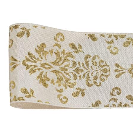 青山リボン/ロイヤルガーデンG  ゴールド系  48×14 #061/551-61