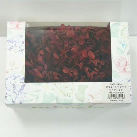 【プリザーブド】ピラミッドアジサイPrimelo ワインレッド/10001-304