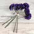 【造花】アスカ/ポンポンマムバンチ(1束6本) バイオレット/A-33164-035