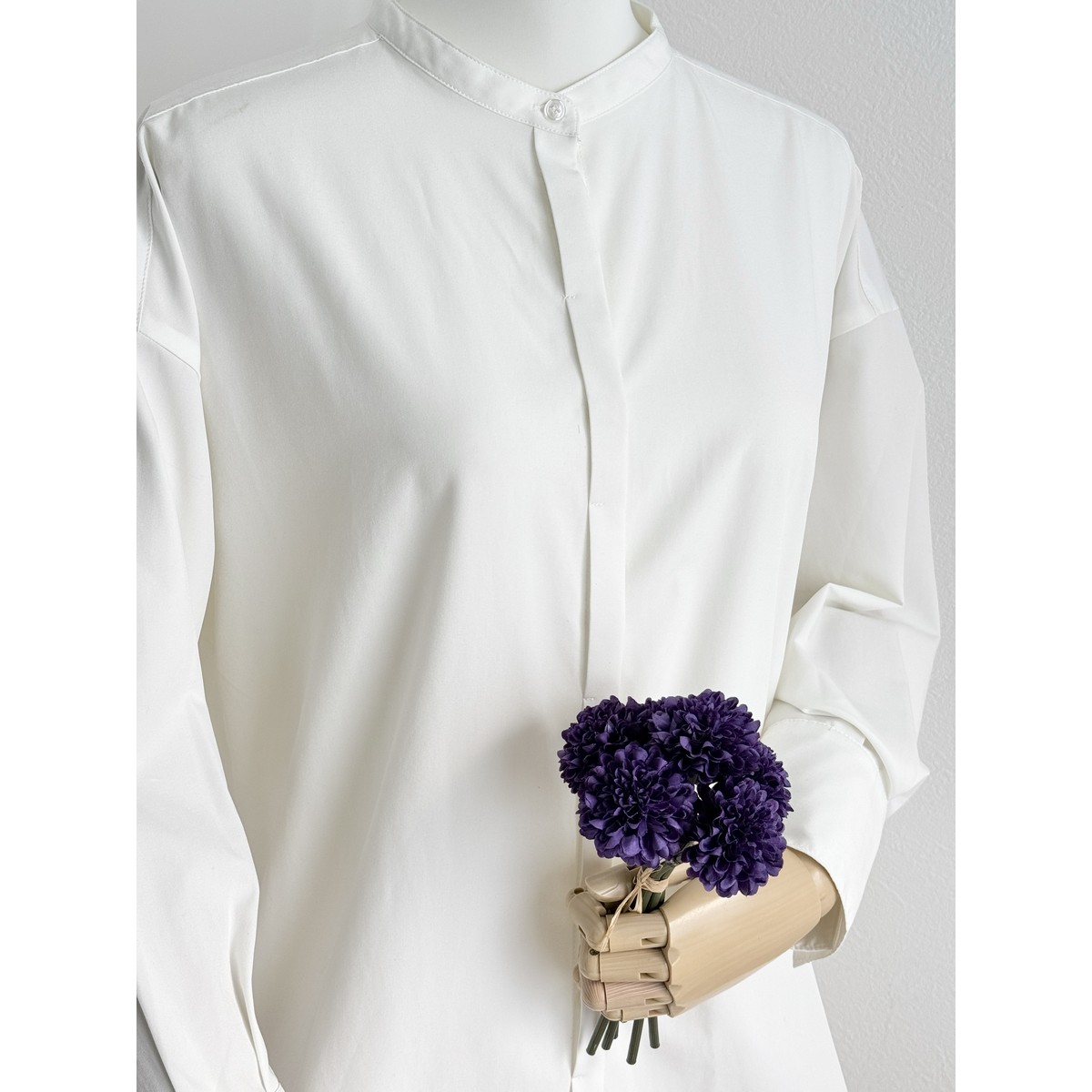 造花】アスカ/ポンポンマムバンチ(1束6本) バイオレット/A-33164-035