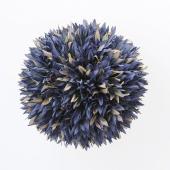 【造花】アスカ/フラワーハンギングボール ネイビー/A-33192-009N